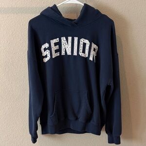 Hollister Navy Blue Senior Hoodie